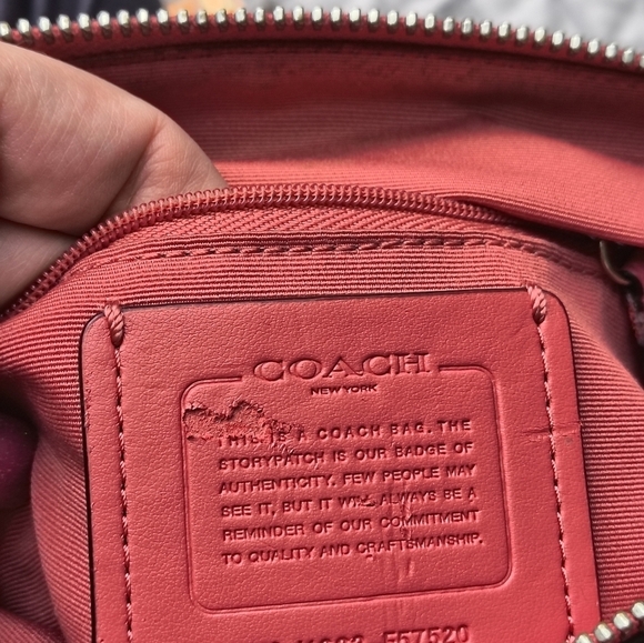 Coach Christie Carryall Handbag And Matching Trifold Wallet - Picture 12 of 16